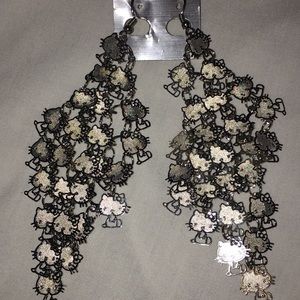 Hello kitty earrings